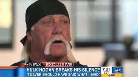 Hulk Hogan denies being racist after using the n